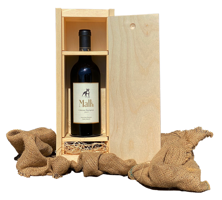 Custom Engraved Single Bottle Box