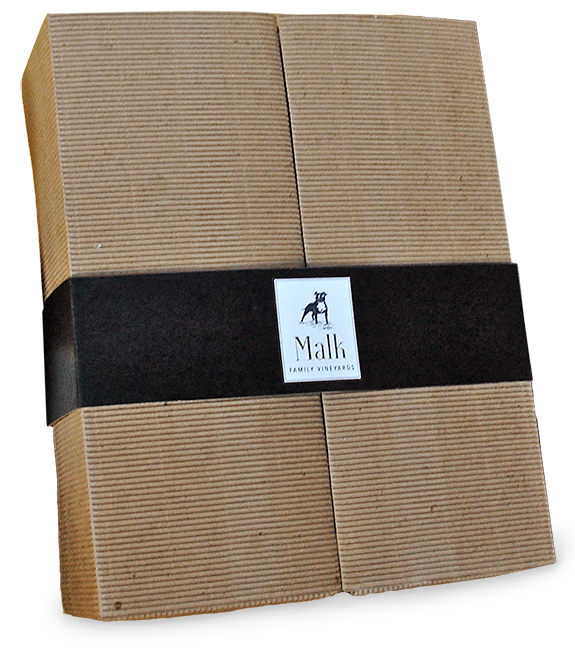 3-Bottle Gift Box - Kraft Cardboard